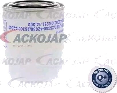 Oljefilter ACKOJA A53 0502 Oljefilter ACKOJA A53 0502