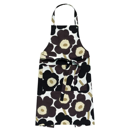Pieni Unikko Forkle Beige / Mørkegrå Pieni Unikko Forkle Beige / Mørkegrå