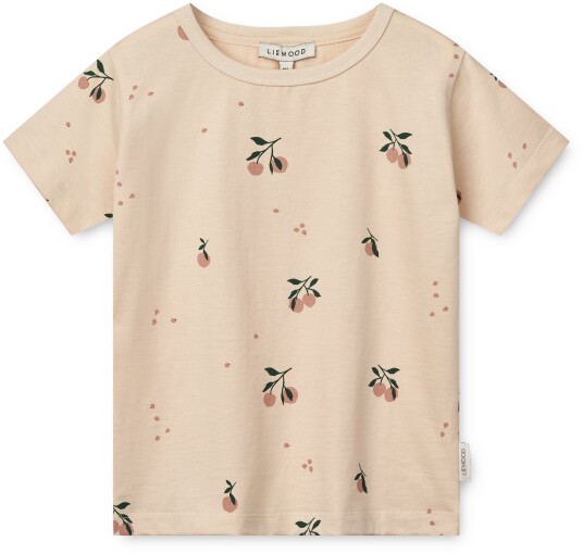 LIEWOOD Apia T skjorte Peach/Sea shell 110