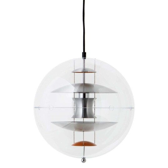 Taklampe VP- Globe Pendel Ø40 Børstet Aluminium Taklampe VP- Globe Pendel Ø40 Børstet Aluminium