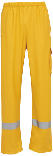 Elka Regnbukser med refleks og lomme PU 022401 gul str. S