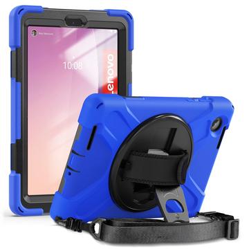 Lenovo Tab M8 Gen 4 Heavy Duty 360 Deksel med Håndrem Blå
