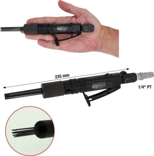 KS TOOLS 515.3980 Nålhammer (trykkluftdrevet)