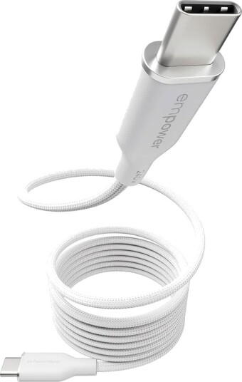 PanzerGlass Empower Magnetic 240W USB-C Kabel 1,5m Hvit PanzerGlass Empower Magnetic 240W USB-C Kabel 1,5m Hvit