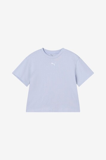 Puma T skjorte Ess Boxy Tee G Lilla