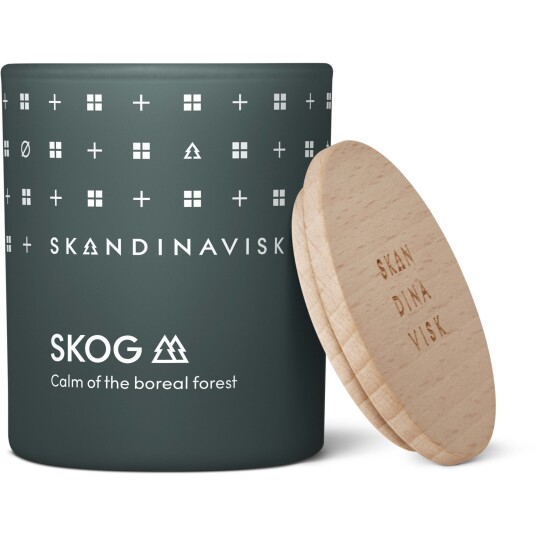 Skandinavisk Skog duftlys med lokk 65 g Skandinavisk Skog duftlys med lokk 65 g