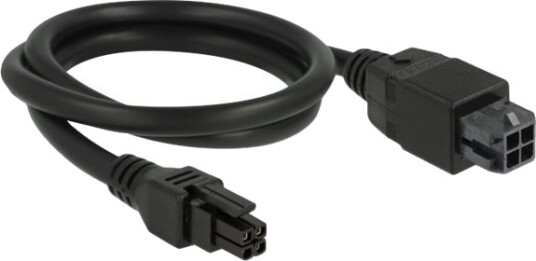 Delock - Strømforlengelseskabel - 4-Stifts Micro-Fit (R) Til 4-Stifts Micro-Fit (Hann) - 50 Cm