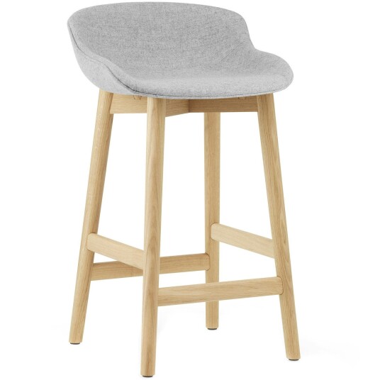 Normann Copenhagen Hyg Barstol 65 cm Grå / Eik