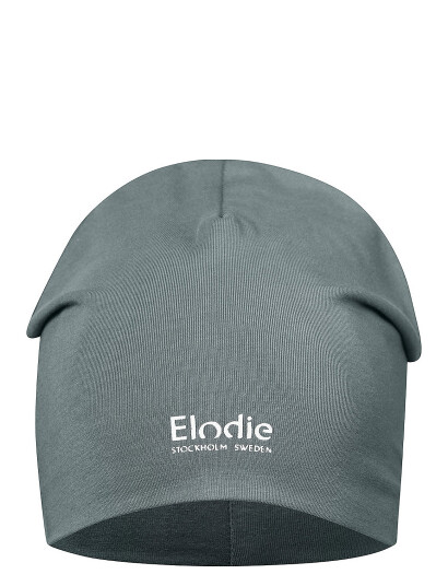 Elodie Details Logo Beanies - Deco Turquoise 1-2Y - Grey - 0-6MONTHS