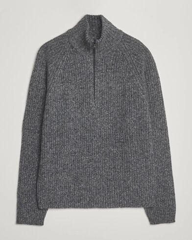 J.lindeberg Victor Wool Half Zip Dark Grey Melange J.lindeberg Victor Wool Half Zip Dark Grey Melange