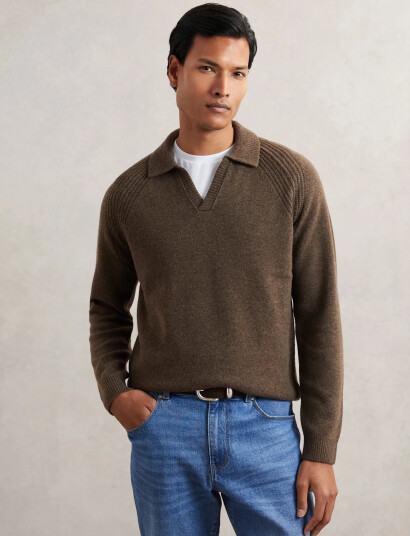Reiss Banbury - Brown - L