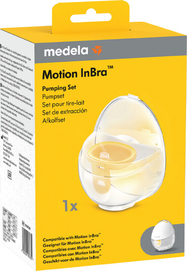Medela Motion InBra Enkelt Pumpesett 24mm 1 Sett Medela Motion InBra Enkelt Pumpesett 24mm 1 Sett