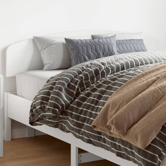 Hodegavl hvit 150 cm heltre furu 8721012427143