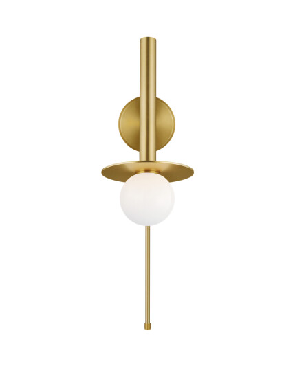 Visual Comfort Nodes Pivot Sconce Brass