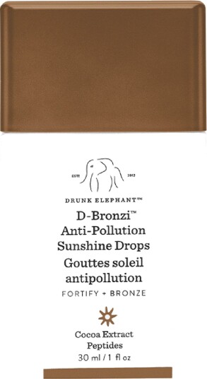 Drunk Elephant D-Bronzi Anti-Pollution Ansiktsserum 30 ml med Marula- og Solbærfrøolje