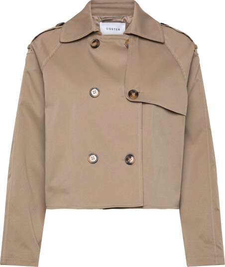 Coster Copenhagen Short Trench Jacket Beige 38