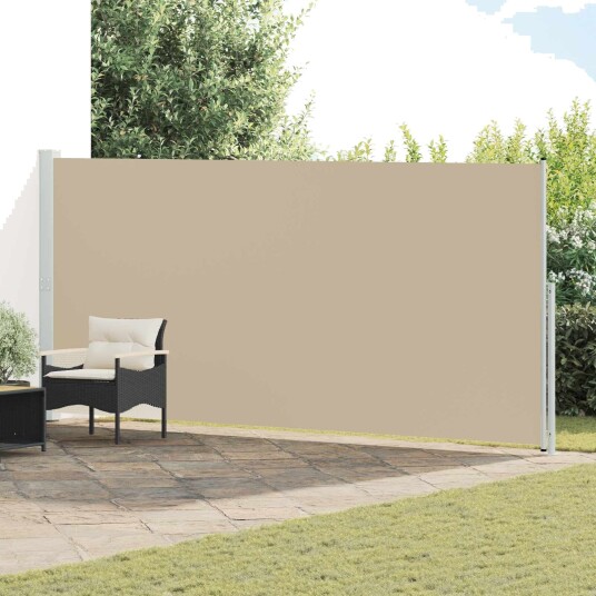 vidaXL Utklappbart side markise Rektangulær 180 x 500 cm