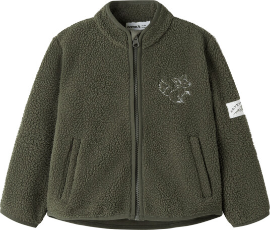 Name It Nmmowe Ls Nreg Teddy Card Khaki green 92 Name It Nmmowe Ls Nreg Teddy Card Khaki green 92
