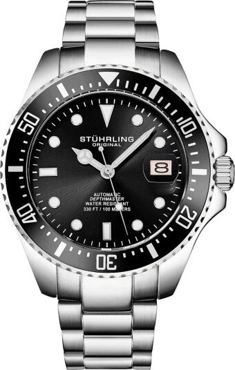 Stührling Original Herreklokke 4048.1 Aquadiver Depthmaster Stührling Original Herreklokke 4048.1 Aquadiver Depthmaster