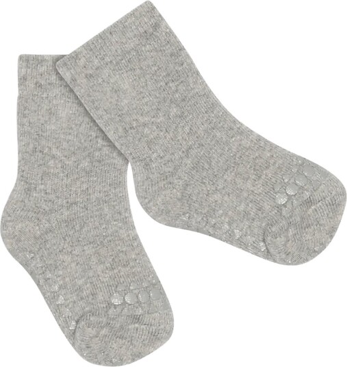 GoBabyGo Terry Socks Cotton GREY MELANGE 23/26