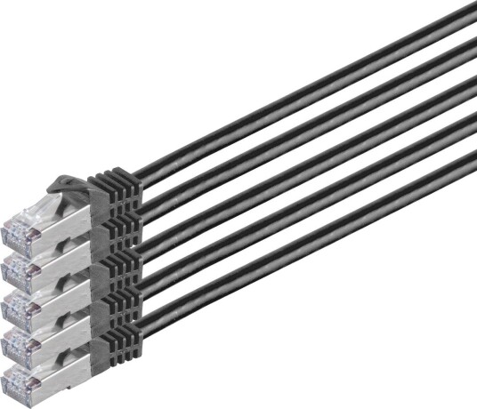S/Conn Standard Patchkabel Cat. 6A Med Råkabel Cat.7 S/Ftp Dobbelt Skjermet Halogenfri Hvit 3,0 M 16675513W