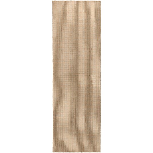 Decotique Dotted Ullteppe Naturlig 75x250 cm
