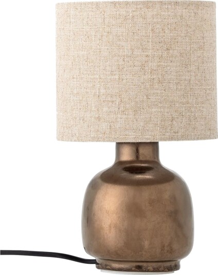 Bordlampe Bloomingville Agni Bronse / messing Stue Keramikk Rustikk 25.5 Bronse / messing