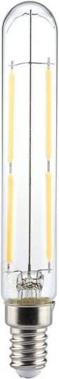 V Tac E14 4W LED pære T20 Kultråd Dimbar : Ikke dimbar Kulør : Varm V Tac E14 4W LED pære T20 Kultråd Dimbar : Ikke dimbar Kulør : Varm