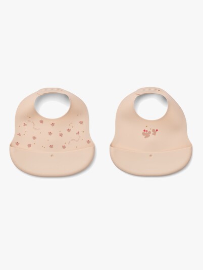 Liewood Ember Silikonsmekker 2pk Mini Butterfly/Apple Blossom Liewood Ember Silikonsmekker 2pk Mini Butterfly/Apple Blossom