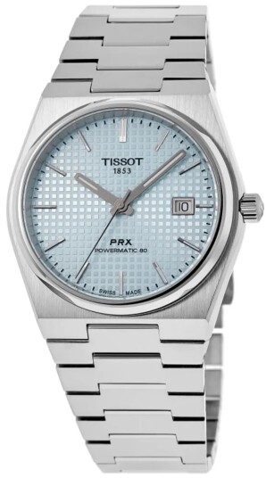 Tissot Herreklokke T137.407.11.351.00 PRX Blå/Stål Ø40 mm