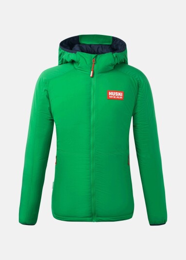 Huski Wear W Liner Hood Jacket Race Green L Vårjakker