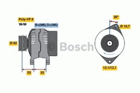 Dynamo BOSCH 0 986 049 231