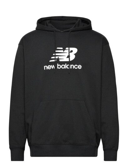 New Balance Sport Essentials French Terry Logo Hoodie Black S New Balance Sport Essentials French Terry Logo Hoodie Black S