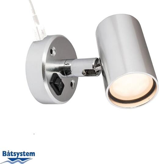 Leselampe led tube d2 med usb uttak