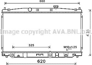 PRASCO HD2288 Radiator motorkjøling