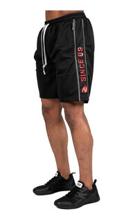 Functional Mesh Shorts, black/red, small/medium