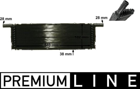 MAHLE CR 89 000P Radiator motorkjøling