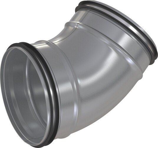 Flexit BEND 45 GR M/PAKNING Ø125 EAN Flexit BEND 45 GR M/PAKNING Ø125 EAN