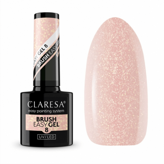 Claresa Brush Easy Gel Nr. 08 5g