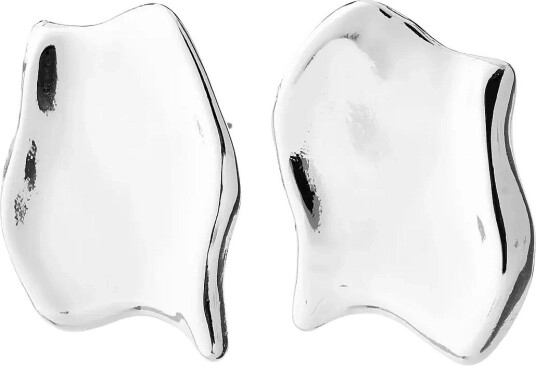 Pilgrim Elys Earrings Silver Plated   SILVER PLATED   One Size