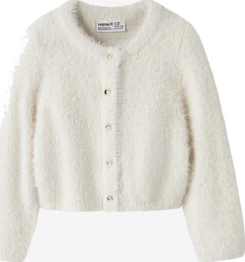 Name It Nmfrevera Ls Knit Short Card BIRCH 86