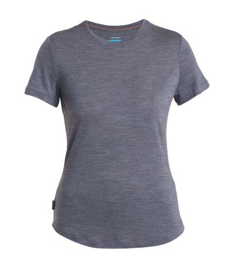 Icebreaker Women's Merino 125 Cool-Lite™ Sphere III Short Sleeve Tee Midnight Navy Heather Midnight Navy Hthr S