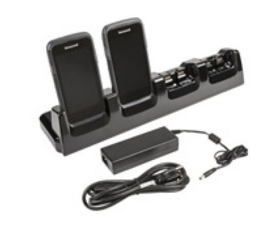 HONEYWELL For recharging upto 4 computers.? Kit includes Dock Power Supply Power Cord. HONEYWELL For recharging upto 4 computers.? Kit includes Dock Power Supply Power Cord.