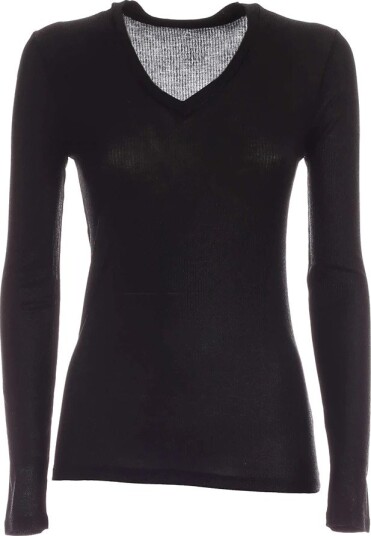 Majestic Filatures Dame Topper Svart L, Majestic Filatures Dame Topper Svart L,