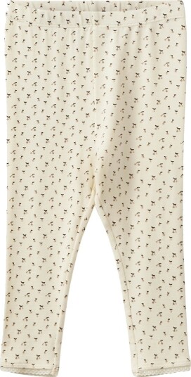 Sofie Schnoor Leggings Modal NalineKB Off White AOP Cherry Sofie Schnoor 68 Leggings Hvit 62