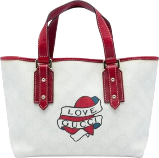 Gucci Vintage Dame Hvit Gucci Vintage Dame Hvit