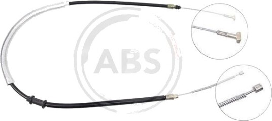 A.B.S. K13557 Tautrekk håndbremse A.B.S. K13557 Tautrekk håndbremse