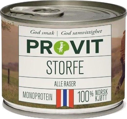 Provit Våtfôr Storfe 800 g til hund - Hundefôr av høy kvalitet