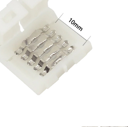Montering for 5050 LED strips RGB + W 10 mm 12V / 24V