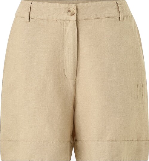 Hést Shorts i lin Emilie Beige Hést Shorts i lin Emilie Beige
